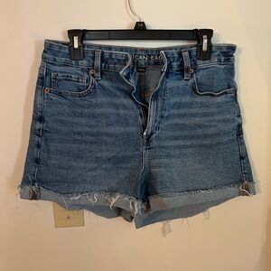 American Eagle Mom Short High Waist Denim Size 10